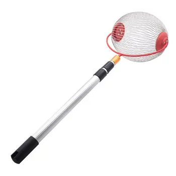 

Nut Collector Portable Ball Picker Lightweight Walnut Harvester with Telescopic 18.90-41.34in Rod for Nuts Pecans Prunes Golf