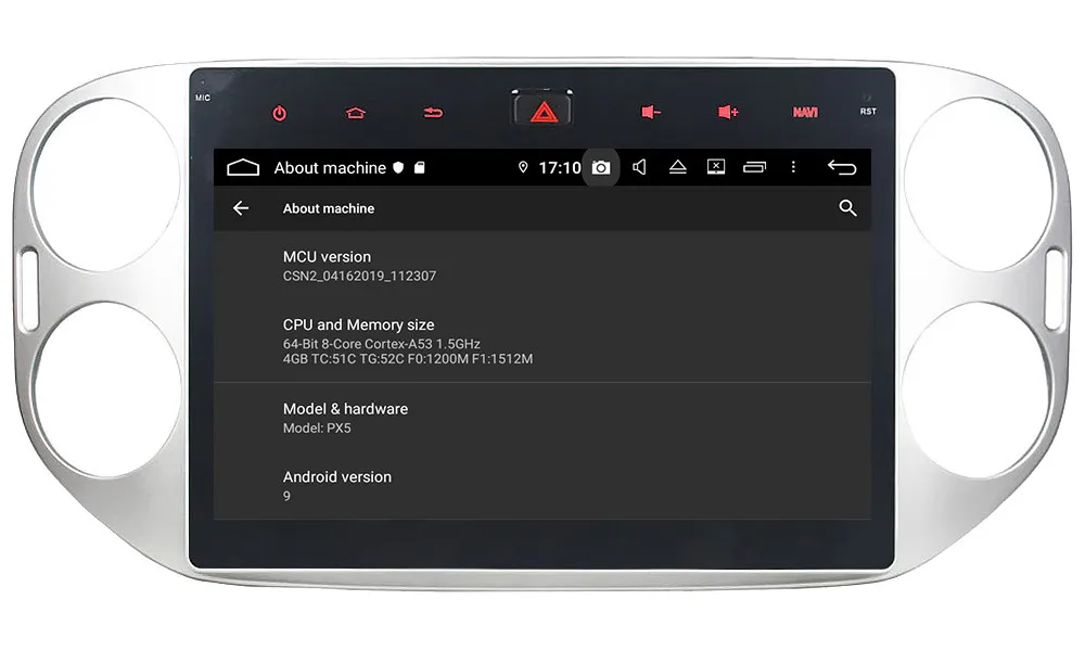 Klyde 10," ips 4G Android 9 Восьмиядерный 4 Гб ОЗУ 64 Гб ПЗУ DSP BT автомобильный DVD мультимедийный плеер стерео для Volkswagen Tiguan 2012