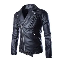 Мужские черные кожаные куртки, мужские пальто, 5XL, модная, индивидуальная, на молнии, дизайн мотоцикла, искусственная кожа, верхняя одежда, мужская брендовая одежда, куртка