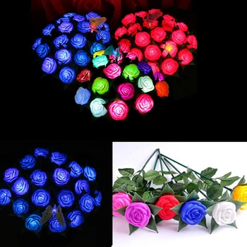 

Night Light Never-Ending Roses Artificial Rose Lights Colorful Color-Changing Roses Lantern Most Beautiful Most Romantic Gift
