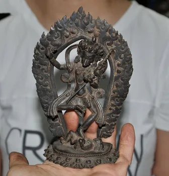 

wedding decoration Tibet temple Bronze Ganapati Ganesh Lord Ganesha Elephant nose Buddha Statue