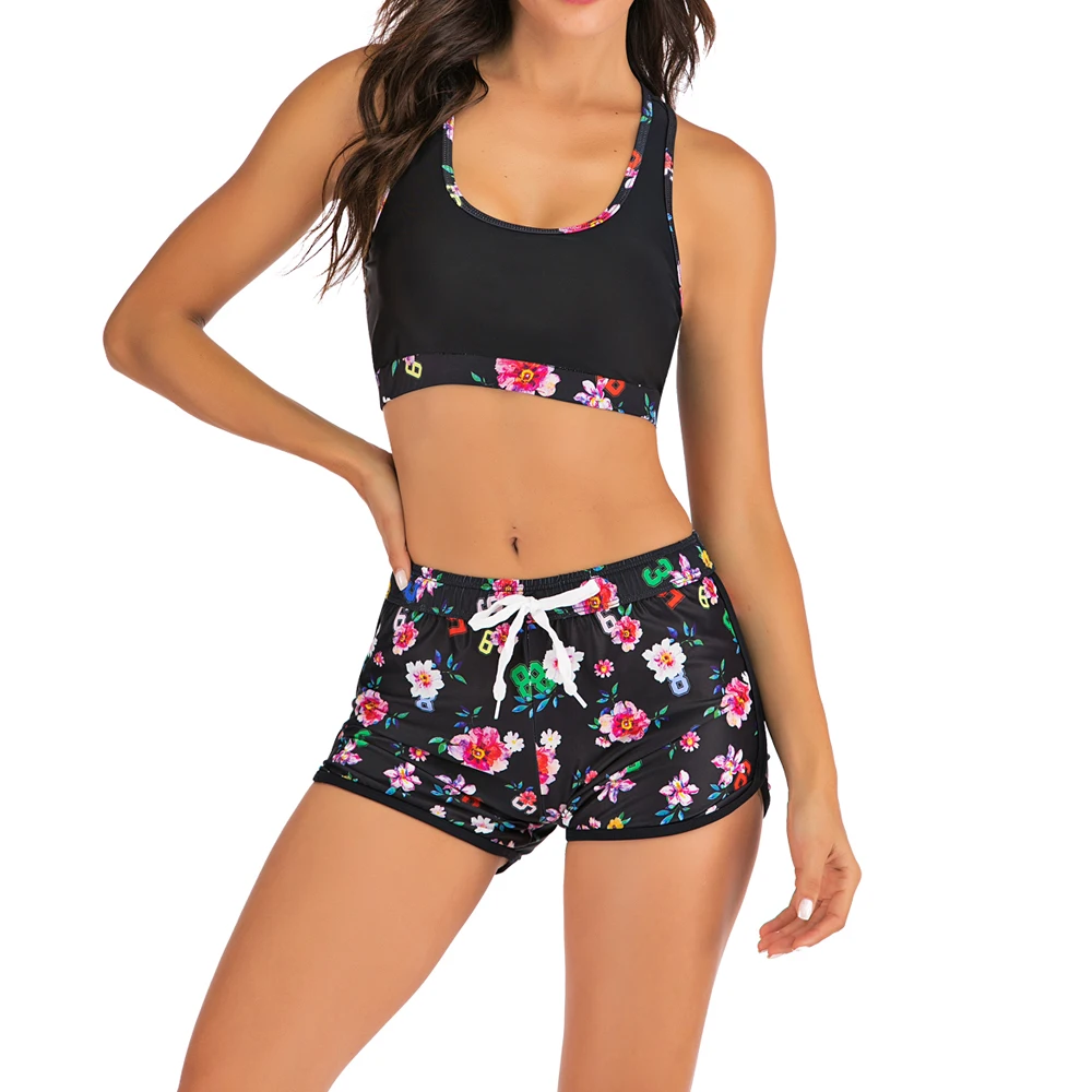 Комплект Rashguard бикини пуш ап с подкладкой бразильские 20120 женские купальные