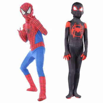 

child Superhero Spider Boy Anime Movie FantasyTights Halloween Cosplay Costume