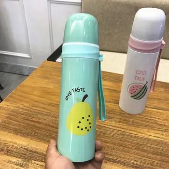 

Stainless Steel Vacuum Insulation Cup Female and Male Water Cup Students Portable Creative Cute Children Large Capacity Pot