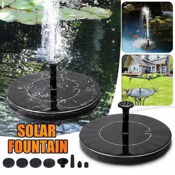 

35# Solar Pump, 2.5W Free Standing Floating Solar Bird Bath Water Pumps for Garden Garden decoration