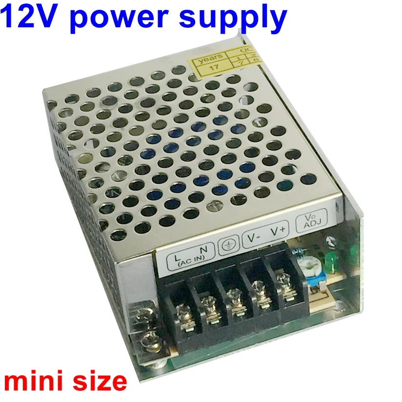 12V 2A 3A 3.2A 4A 5A импульсный источник питания светодиодного табло 25 Вт 36 Вт, 40 Вт, 50 Вт, 60 Вт вход 110 220 AC/DC трансформатор привода для led светильник настенный светильник