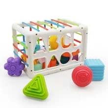 Jouets Montessori pour bébé de 1 an, blocs de tri sensoriels, jouets éducatifs d'apprentissage précoce pour enfants