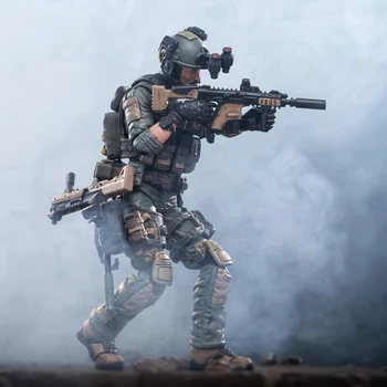 

New10.5cm 1/18 Removable Soldier Model CIA Special Action Team Member Model With High Degree Of Reduction (Double Head Sculpts)