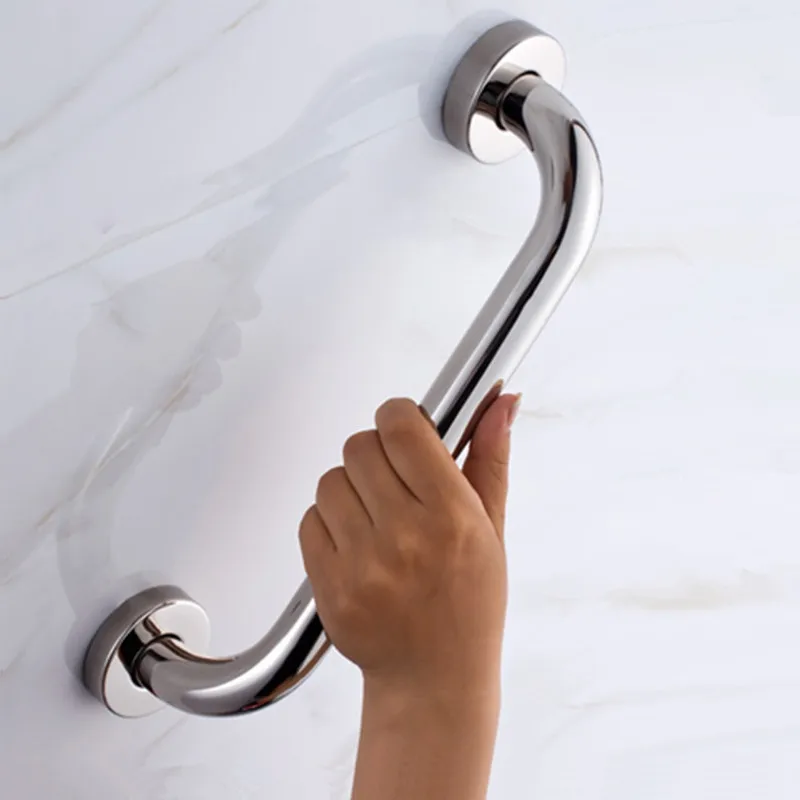 

SUS304 Bathroom Handrail for the Handicapped Engineering Toilet Stainless Steel Handrail Hanting Hotel Only