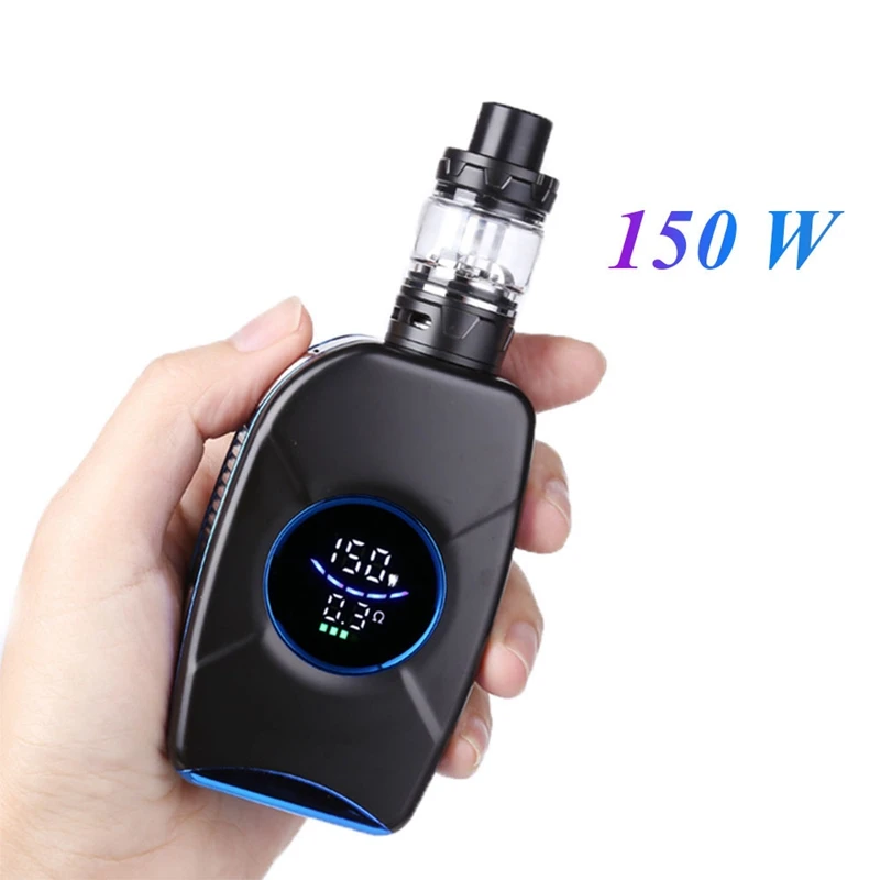 150 Вт Vape мод электронная сигарета коробка комплект 2200 мАч встроенный аккумулятор 0,25 Ом мощность регулируемый большой дым электронная сигарета Atom