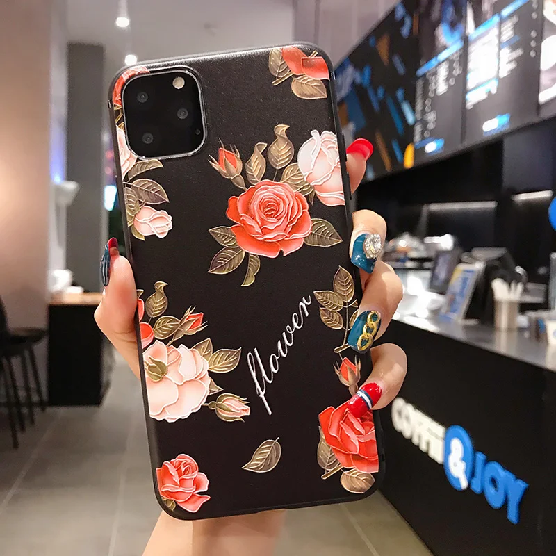 Чехол для OPPO K1 R15X RX17 Neo AX7 K3 Realme X A9 F11 Pro Reno 2 A7 A5S китайский стиль тиснение чехлы задняя крышка Fundas телефон Coque