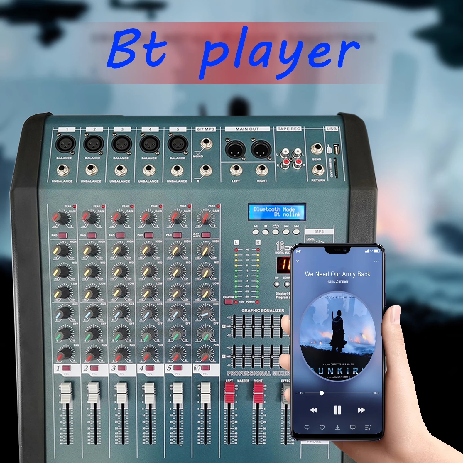 FX8 Mixing Console Six ChaFX8 Mixing Console Six Channel Mixer Bluetooth  Musical Instruments for Professional Recording Studios - AliExpress