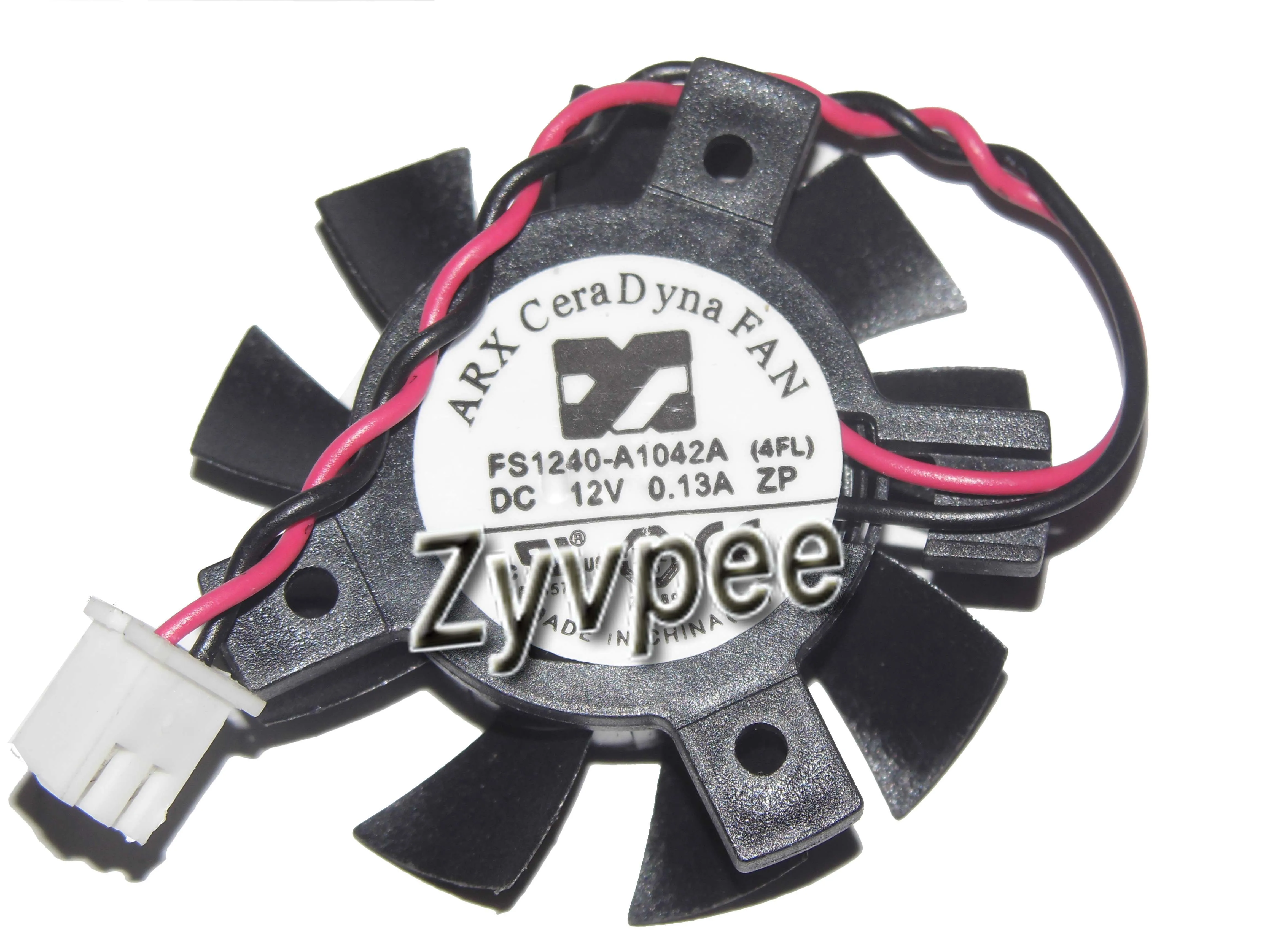 ARX FS1240-A1042A 4FL 12V 0.13A 2 провода 2 шпильки выполненные вентилятор VGA кулер для видеокарты