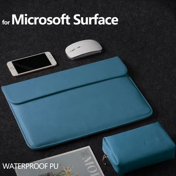 

12" PU Laptop Tablet Sleeve for Microsoft Surface Pro 6 New Pro 7 Women Laptop Bag Case Cover for Surface Pro 5 Pro 3/4 Men