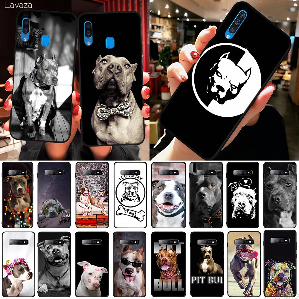 Чехол из ТПУ для телефона Pit Bull Lovely Pet Dog Pitbull Samsung Galaxy Note 10 Plus A10s A20s A30s A40s A50s мягкий