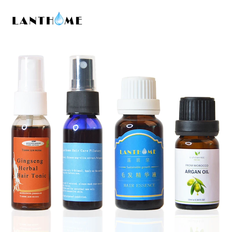 Lanthome имбирь восстановление роста волос Эфирные масла для мужчин и женщин против