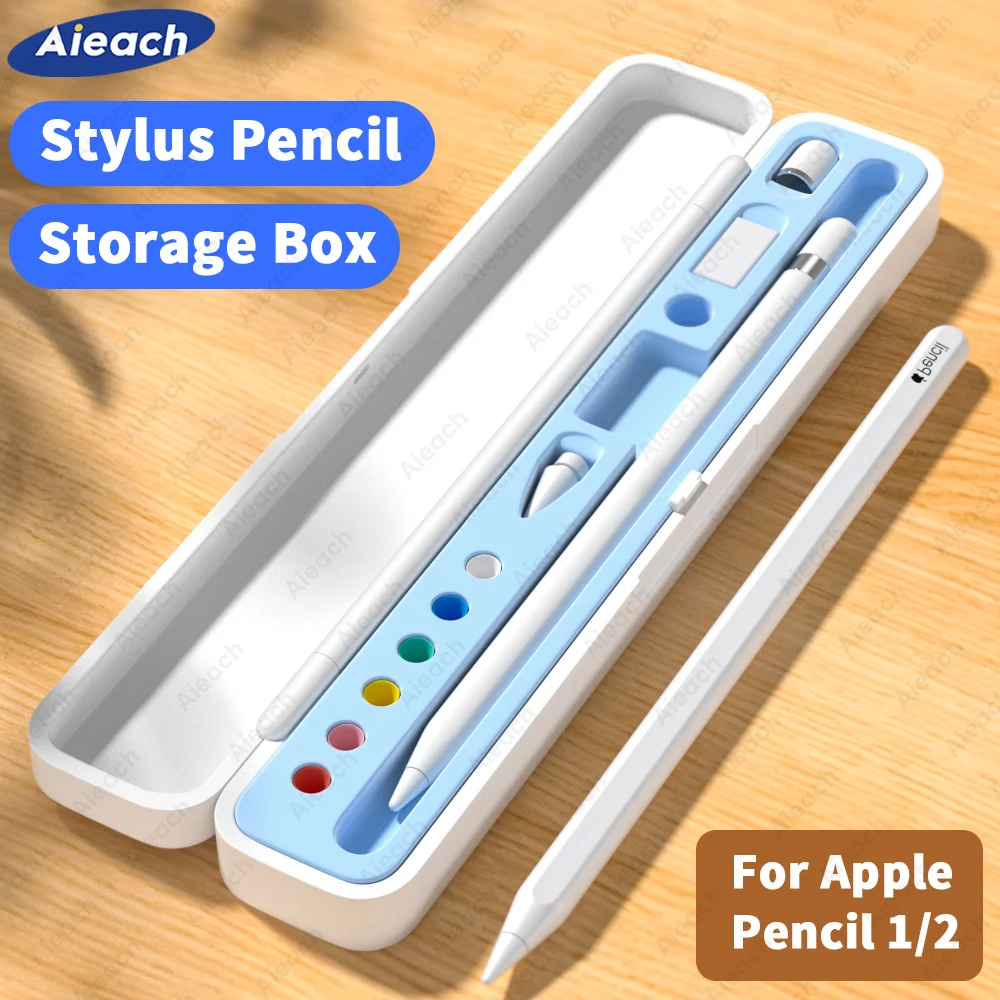Universal Stylus Pencil Holder Case For Apple 1st 2nd Generation Accessories Hard Portable Storage Box iPad | Компьютеры и офис