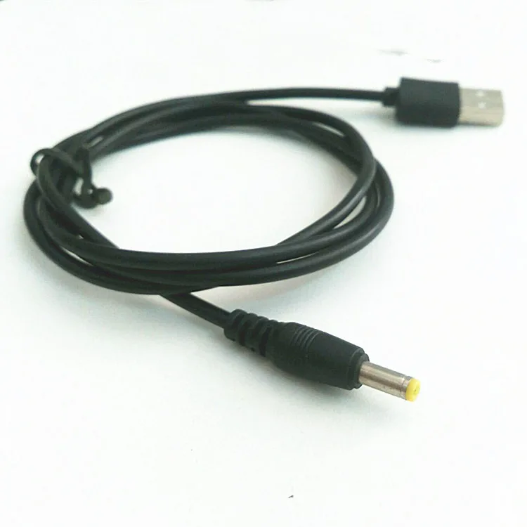 50 шт. USB штекер для DC 4,0*1,7 мм 4,0 мм/1,7 мм Мужской кабель для зарядного устройства USB Удлинительный кабель питания Jack 4,0x1,7 мм