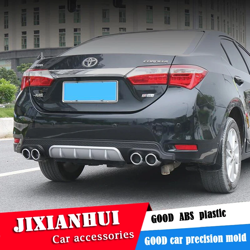 Задний спойлер для корпуса Corolla 2014 2016 FS задний Toyota ABS диффузор переднего