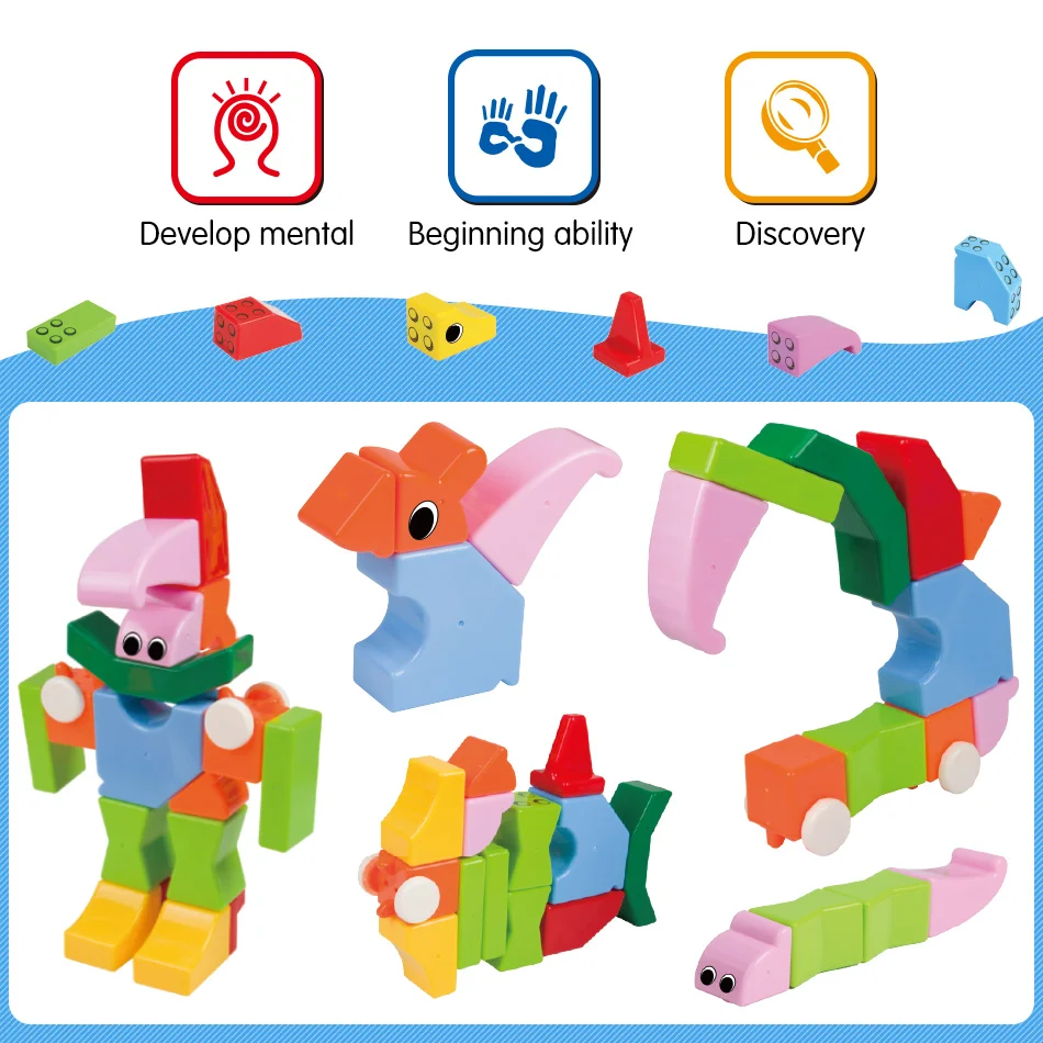 22-60 шт. новые цветные магнитные блоки макарон, магнитные строительные блоки, набор дизайнерских развивающих кубиков, магнитные игрушки для детей