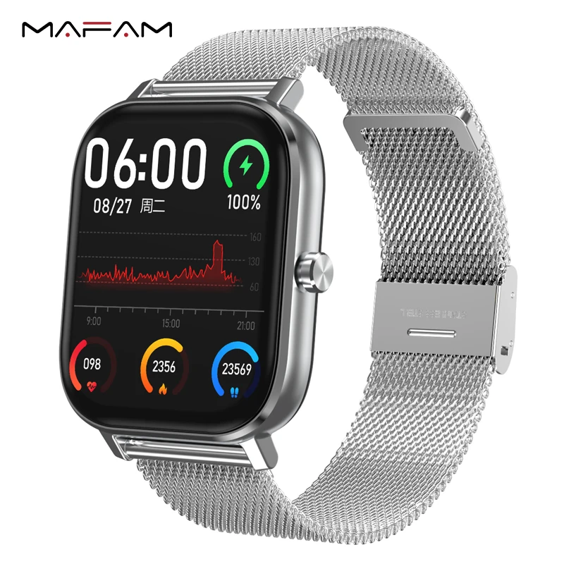 Смарт-часы MAFAM DT35 с функцией Bluetooth MTK2502 монитор сердечного ритма кровяное давление