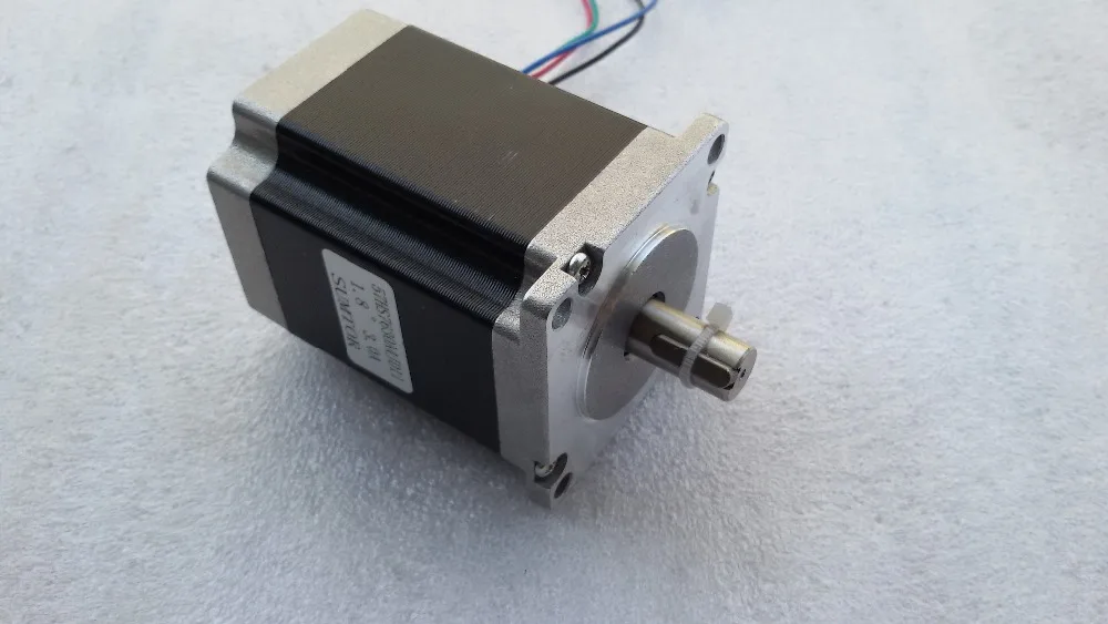 NEMA23 червячный редуктор шаговый двигатель 5:1 80:1 250 oz in Длина двигателя 76 мм CE ROHS Nema 23