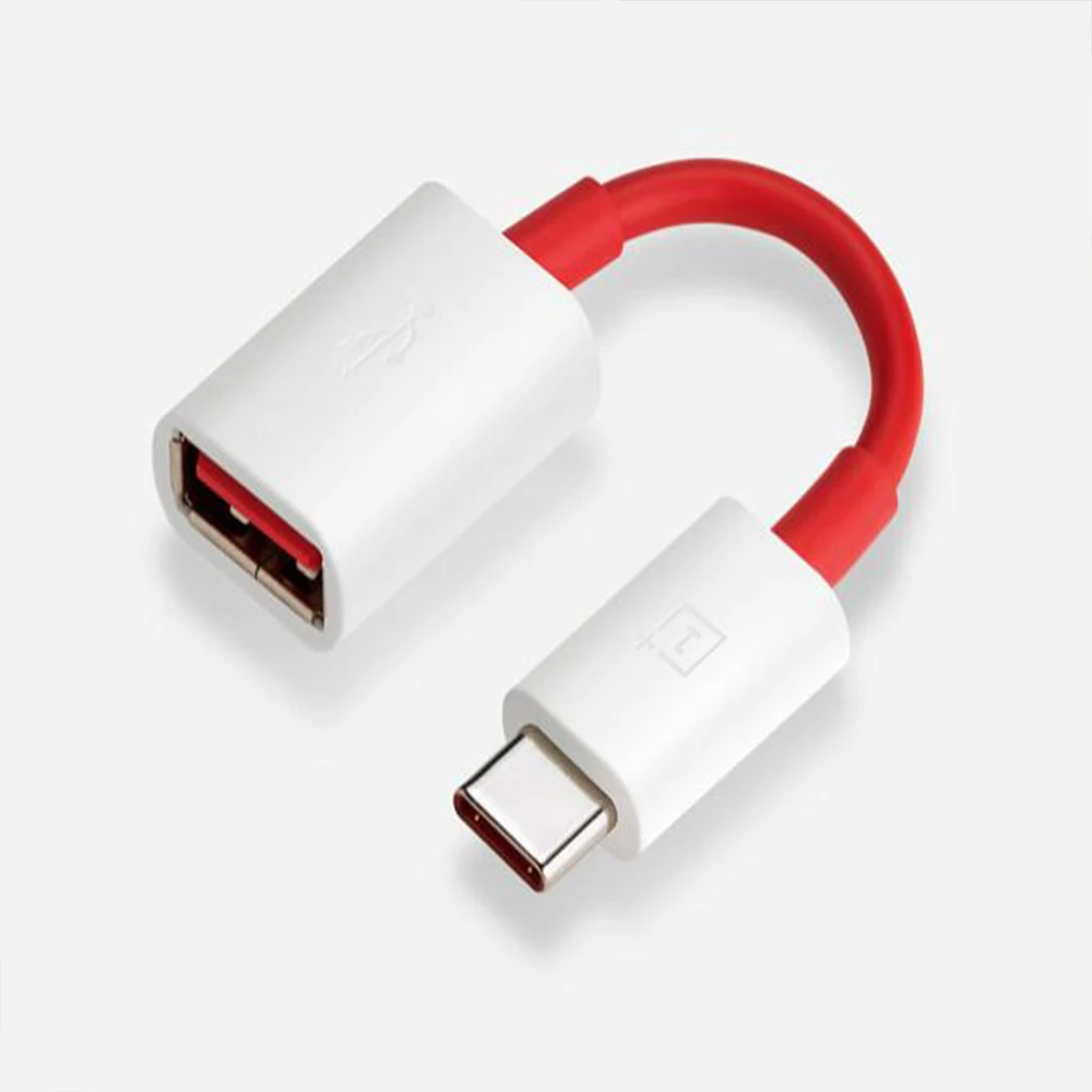 Оригинальный Кабель адаптер OnePlus 7 pro/6t/6/3/3T/5/5T Type C OTG usb c конвертер для передачи