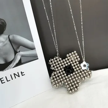 

New Fashion Cute Mini shining Beading Bag Fashion Match for Lady FOR ACCESSORIES ONLY