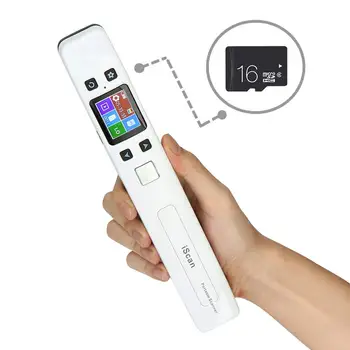 Online Document Scanner Wifi Wireless Photo Fine Resolution 1050DPI Portable Scanner Connected JPG/PDF File Format