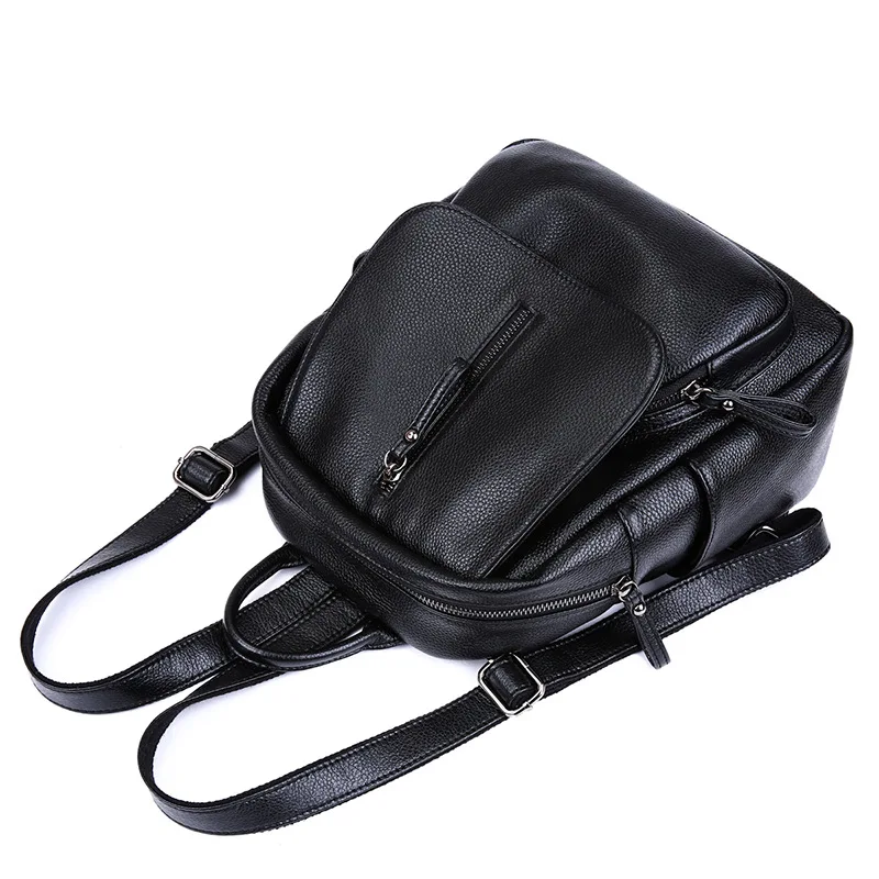 

Backpack Women's 2019 New Style Fashion Fashion Leather Backpack Women's Shoulder Trend Casual WOMEN'S Bag School Bag Women's Mo