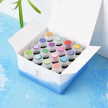 16 цветов s/лот античный золотой порошок цвет чернила Подарочная коробка, чернила с перьевой ручкой, перьевая ручка чернила