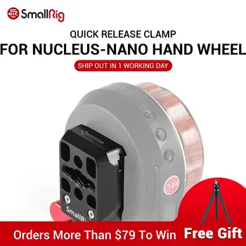 

SmallRig Quick Release Clamp for Nucleus-Nano Hand Wheel Controller attach for Tilta Nucleus-N Handwheel to Gimbals etc. FAQ2323