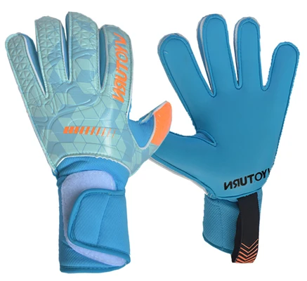 WYOTURN новые стили профессиональные вратарские перчатки защита пальцев утолщенные латексные футбольные вратарские перчатки - Цвет: G5