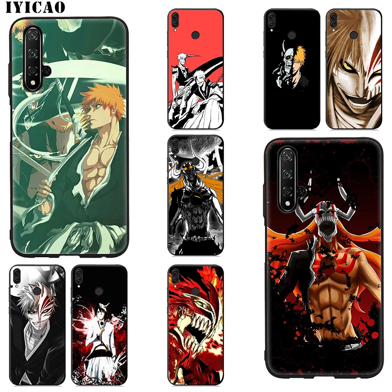 IYICAO отбеливатель ichigo аниме мягкий чехол для huawei Honor 20 10 9 9X 8X 8C 7X 7C 7A 6A Lite Pro View Note