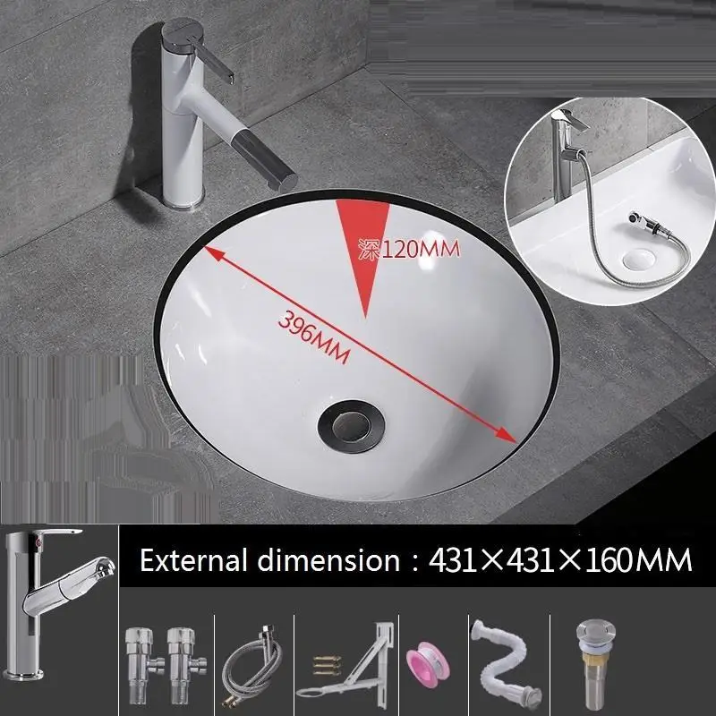 Раковина для ванной комнаты Lavagem Waschtisch Da Appoggio Lavatorio Umywalka Cuba Para Bassin Lavandino Bagno Lavabo Pia Banheiro - Цвет: MODEL N