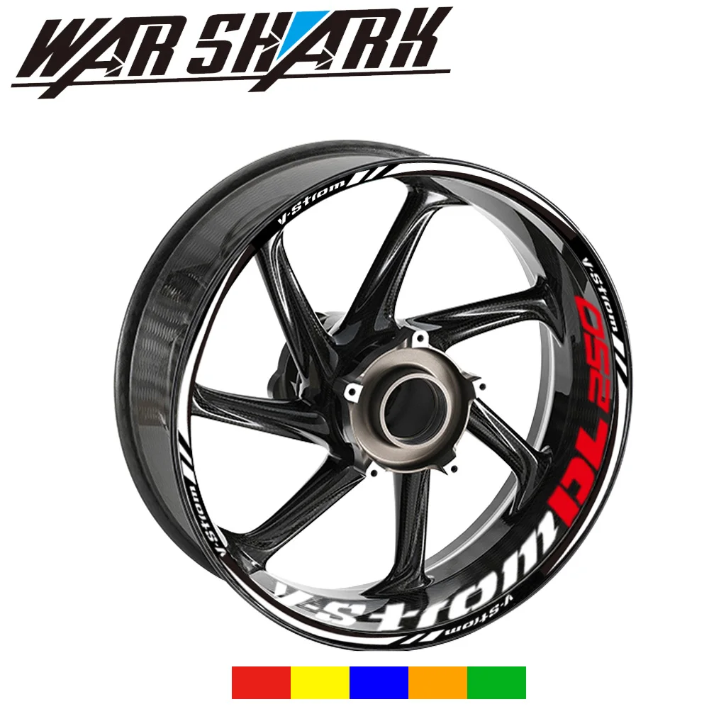 スズキ V Strom250 Dl250 V ストローム 250 Dl 250 オートバイホイールステッカー反射バイク防水リムデカール ホット販売 Decals Stickers Aliexpress
