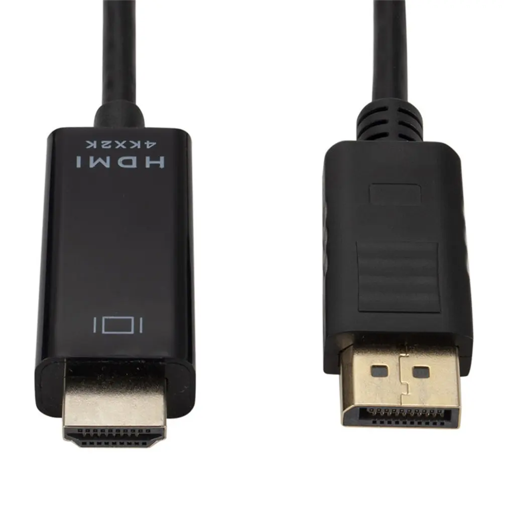 1,8 метров Displayport Кабель DP-HDMI адаптер 1080P 4K разрешение высокоскоростной длинный кабель конвертер шнур