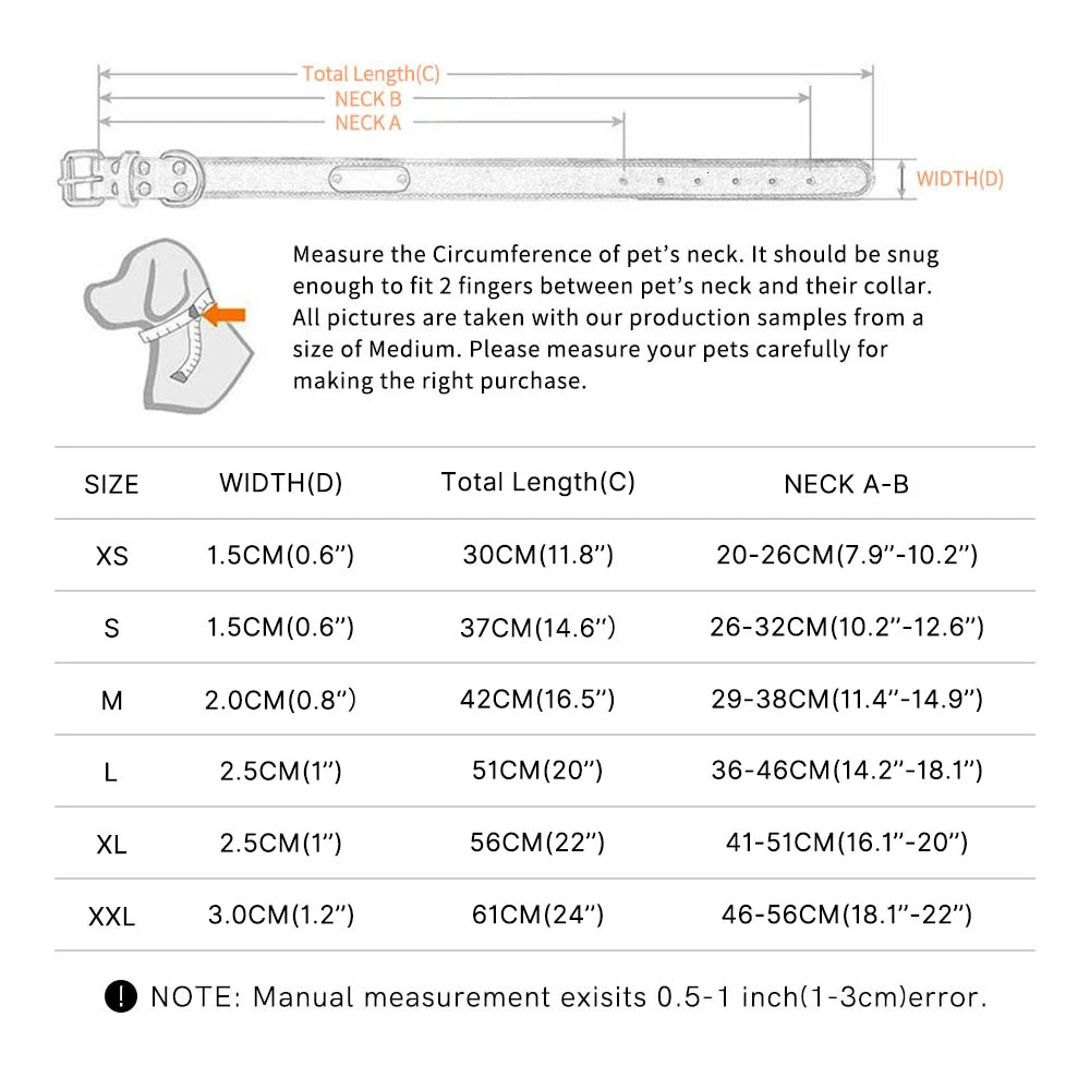 Ошейник для собак из XS-XXL волокна, кожа, индивидуальная Выгравированная, светоотражающий, на заказ, ошейник для щенков, кошек, домашних животных, идентификационная бирка для маленьких, средних и больших собак