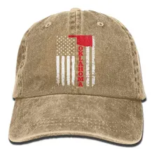 TSDFCUSA, джинсовая кепка с флагом, регулируемая Женская бейсболка с эффектом потертости