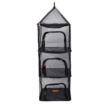 

4 Tier Storage Repel Dry Net Foldable Meal Protection Barbecue Camping Food Screen Organizer Picnic Hanging Bugs Outdoor Clothes