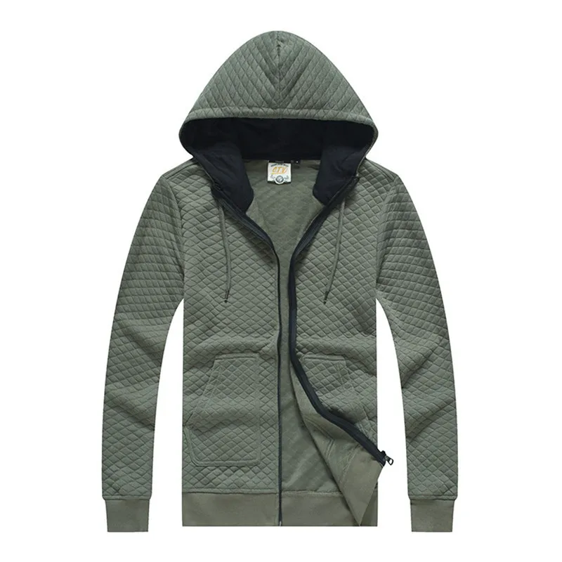 

GustOmerD Nice Autumn Tide Men's Sweatshirt Cotton Hooded Sweatshirt Solid Color Fashion Casual Sweatshirt Men