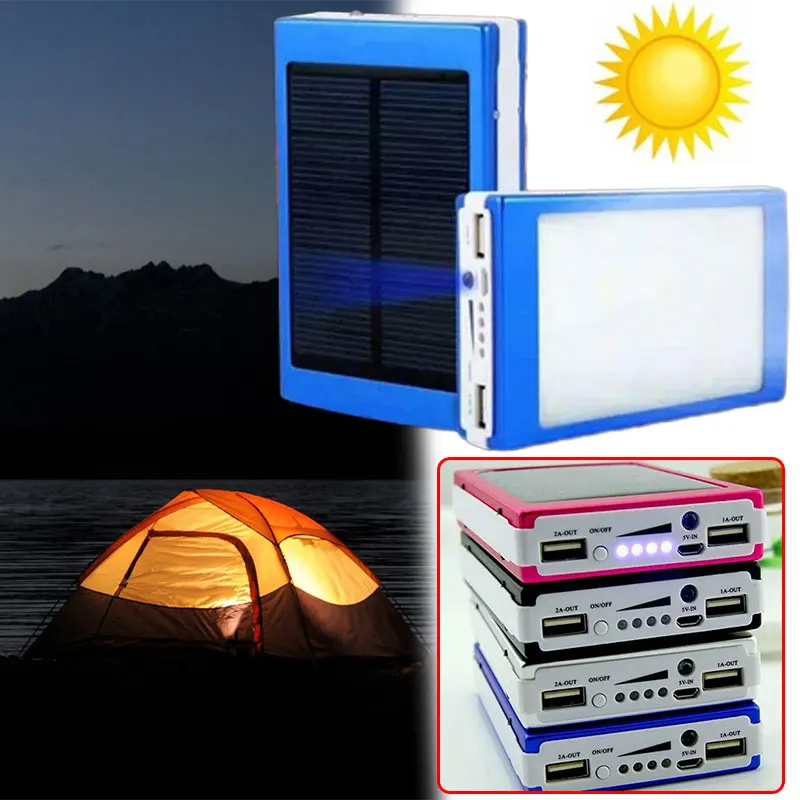 Двойной USB светодиодный печатная плата, панель солнечной энергии, чехол для дома, сделай сам, солнечная панель, аккумулятор 18650, сделай сам, домашнее портативное зарядное устройство