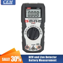 Multímetro digital eletricista atual manual automático-variando cem DT-927H ture rms luz de fundo anti-queimadura inteligente ncv e ao vivo