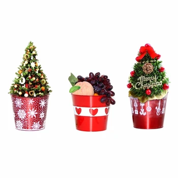 

Home Decor Balcony Planter Indoor Outdoor Decorative Metal Succulent Planter Garden Patio Galvanized Decor Bucket