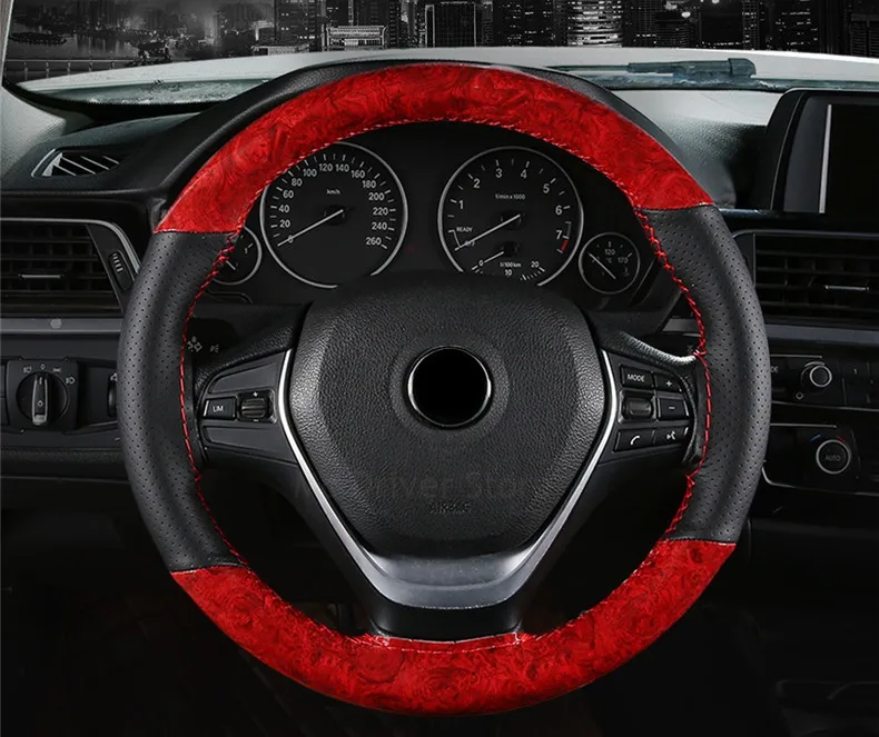 Чехол рулевого колеса автомобиля Универсальный 38 см для fiat Freemon grande punto marea palio panda uno