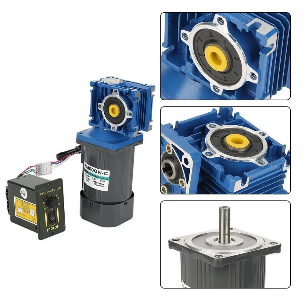 5M90GN-C RV30 червячный редуктор скорости мотор с высоким крутящим ...
