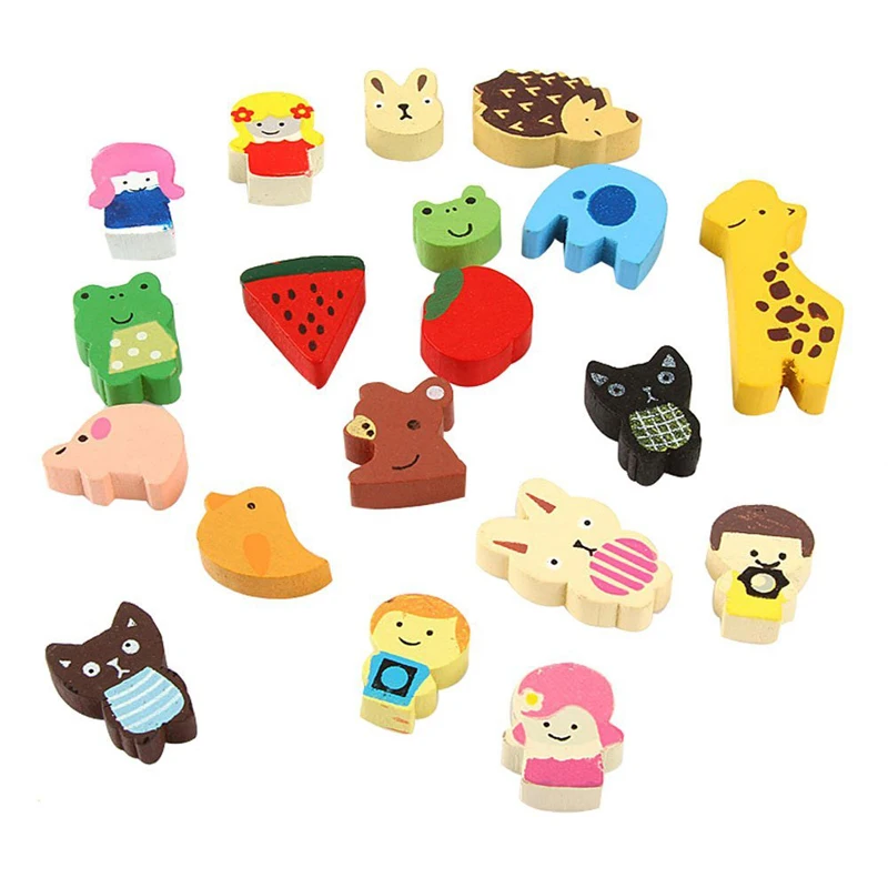 

Colorful funny animals refrigerator magnets (19 random patterns)