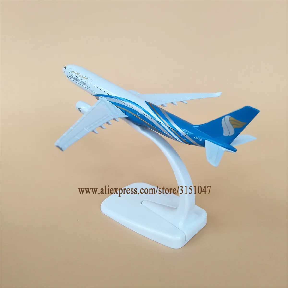 Сплав металла Oman Air Airlines модель самолета Airbus 330 A330 Airways модель самолета Стенд самолет детские подарки 16 см
