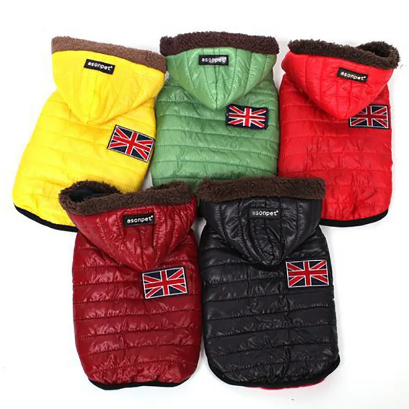 Winter warm pet coat clothes Soft Cotton Dog clothes for small dogs Christmas dog coat Winter clothes chihuahua