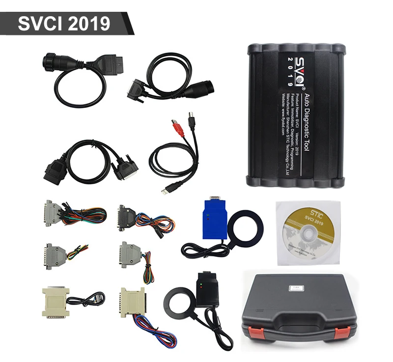 FVDI SVCI SVCI SVCI ABRITES сканер ключ программист FVDI FVDI Крышка VVDI2 автомобиля диагностические инструменты - Цвет: SVCI 2019